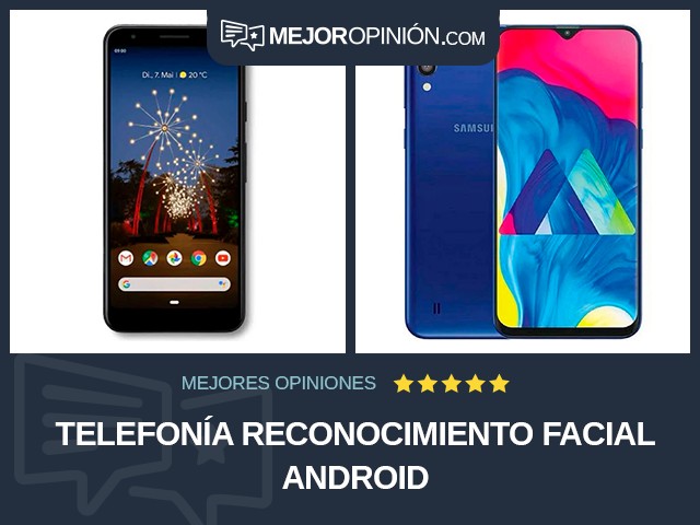 Telefonía Reconocimiento facial Android