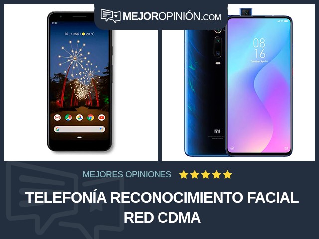 Telefonía Reconocimiento facial Red CDMA