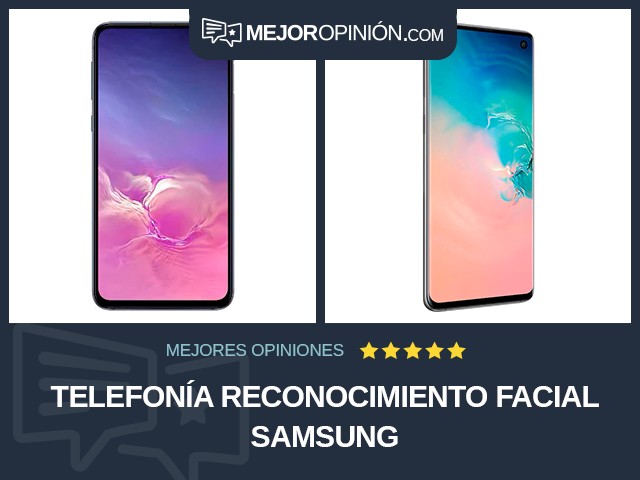 Telefonía Reconocimiento facial Samsung