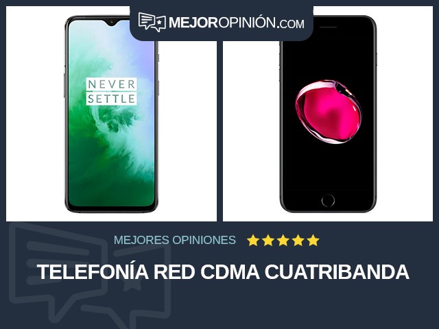 Telefonía Red CDMA Cuatribanda