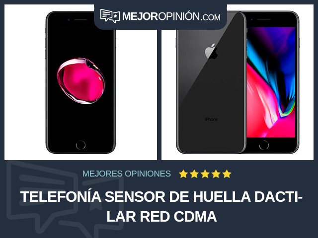 Telefonía Sensor de huella dactilar Red CDMA