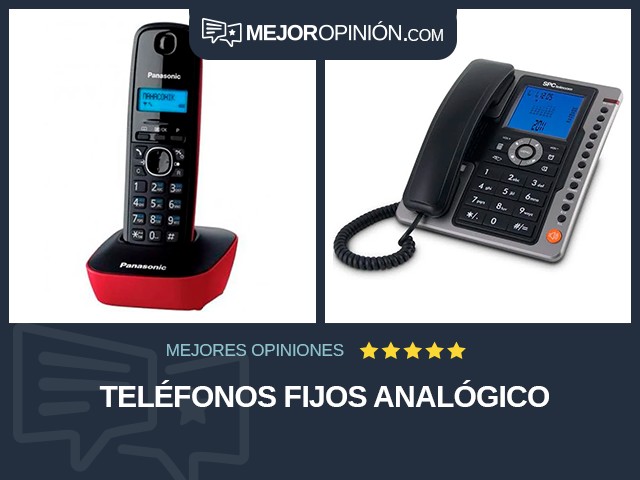 Teléfonos fijos Analógico