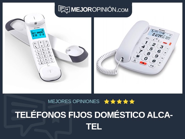 Teléfonos fijos Doméstico Alcatel