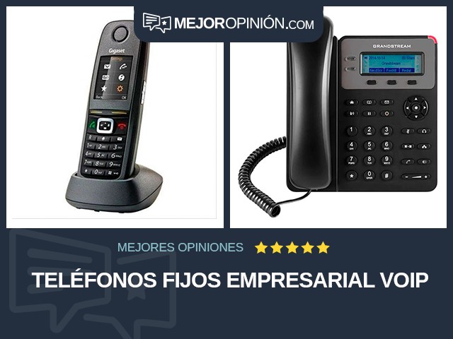 Teléfonos fijos Empresarial VoIP