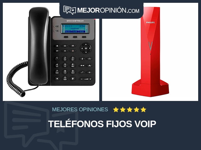 Teléfonos fijos VoIP