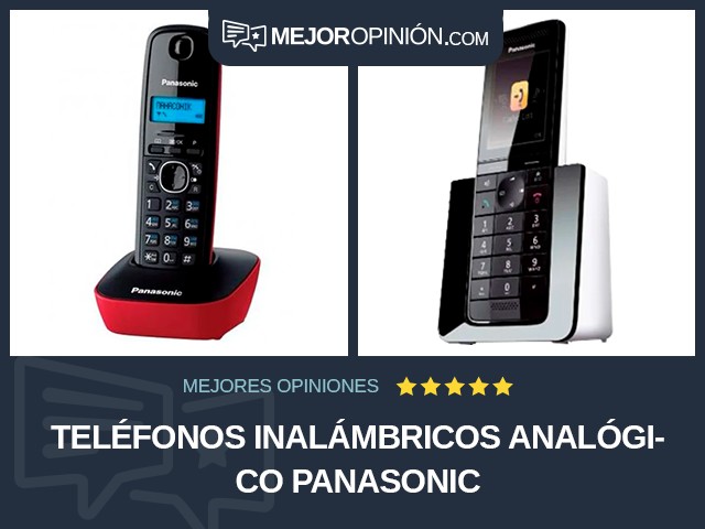 Teléfonos inalámbricos Analógico Panasonic
