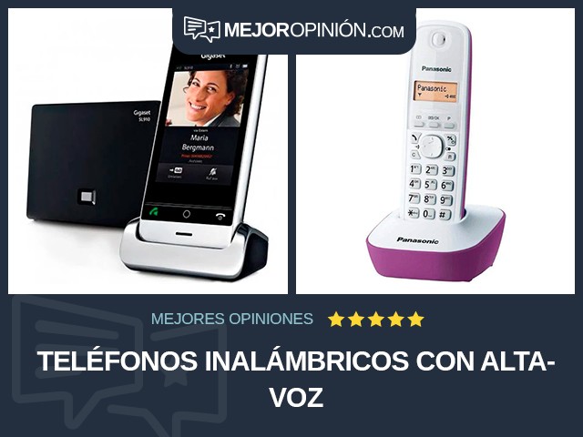 Teléfonos inalámbricos Con altavoz