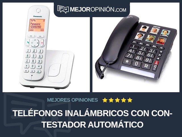 Teléfonos inalámbricos Con contestador automático