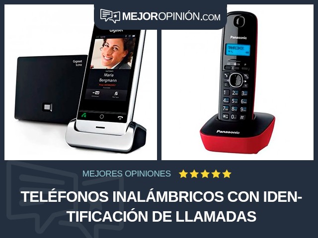 Teléfonos inalámbricos Con identificación de llamadas