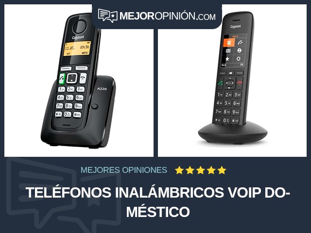 Teléfonos inalámbricos VoIP Doméstico