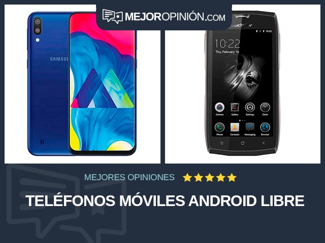 Teléfonos móviles Android Libre