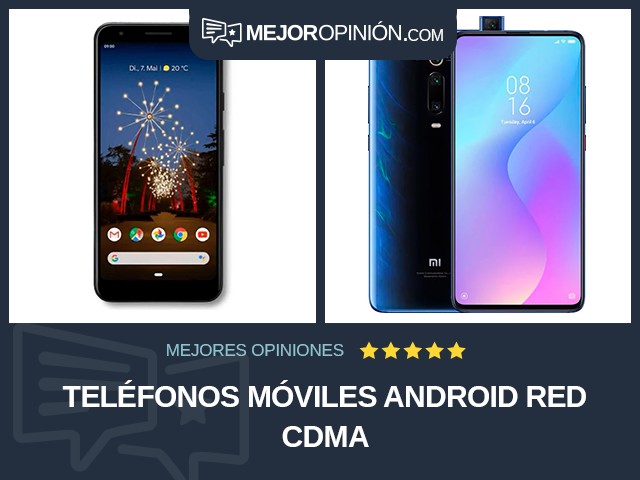 Teléfonos móviles Android Red CDMA