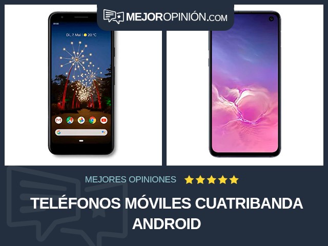 Teléfonos móviles Cuatribanda Android