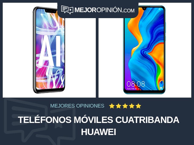 Teléfonos móviles Cuatribanda Huawei