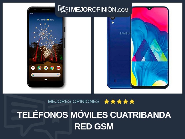 Teléfonos móviles Cuatribanda Red GSM