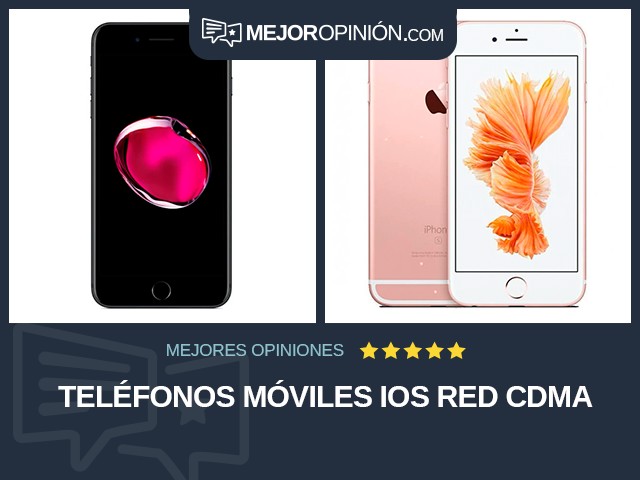 Teléfonos móviles iOS Red CDMA
