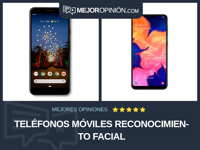 Teléfonos móviles Reconocimiento facial