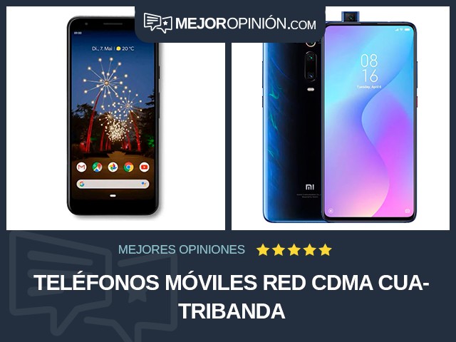 Teléfonos móviles Red CDMA Cuatribanda
