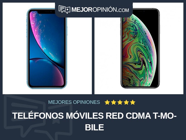 Teléfonos móviles Red CDMA T-Mobile
