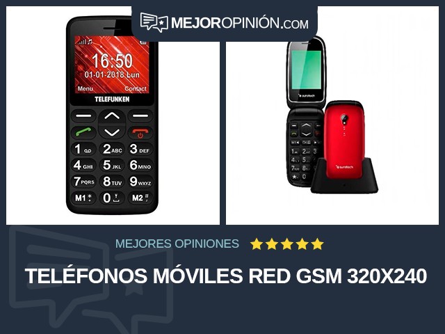 Teléfonos móviles Red GSM 320x240