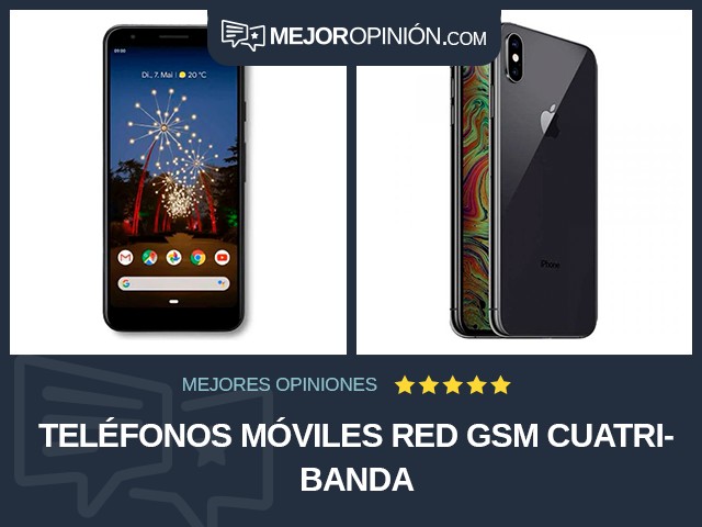 Teléfonos móviles Red GSM Cuatribanda