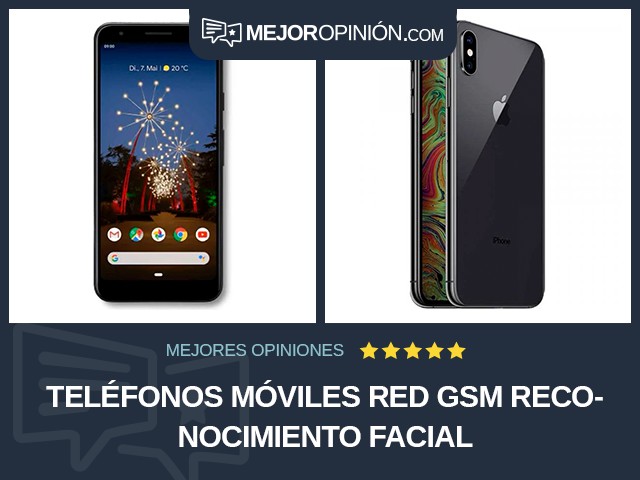 Teléfonos móviles Red GSM Reconocimiento facial