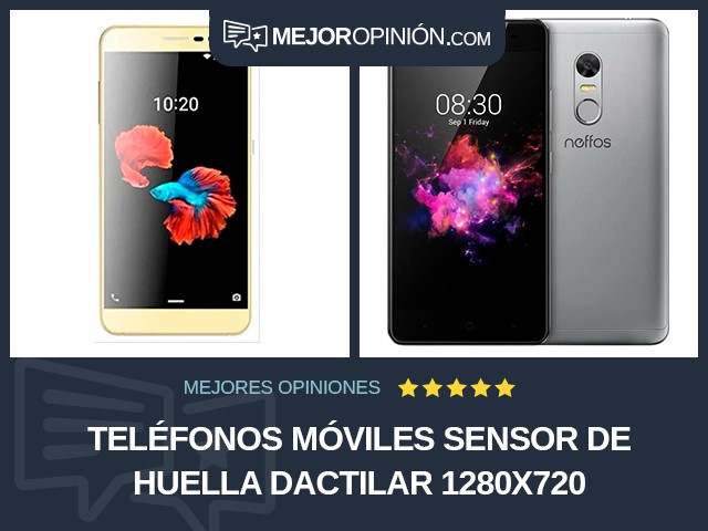 Teléfonos móviles Sensor de huella dactilar 1280x720