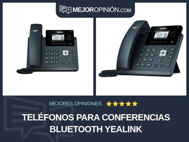Teléfonos para conferencias Bluetooth Yealink