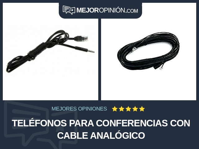 Teléfonos para conferencias Con cable Analógico