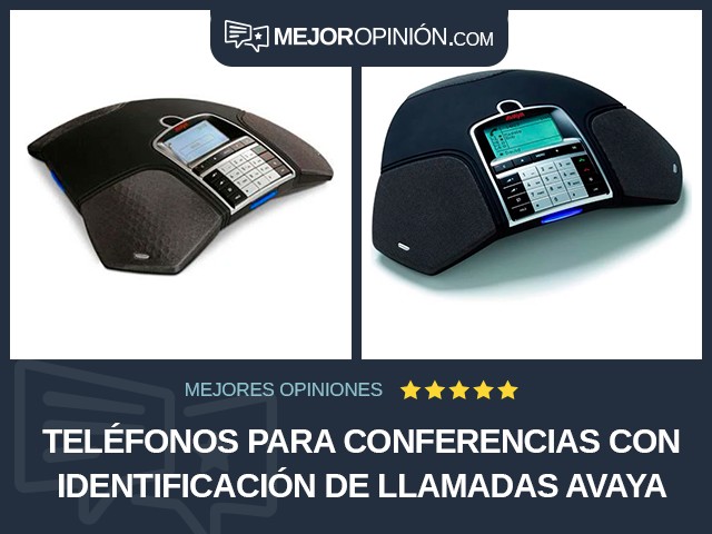 Teléfonos para conferencias Con identificación de llamadas Avaya