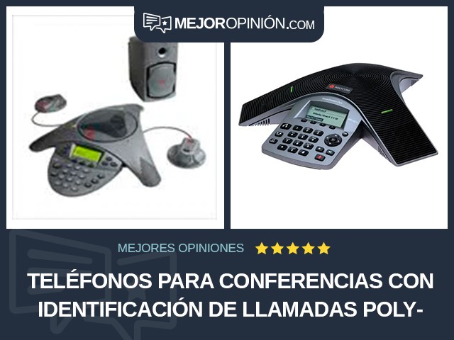 Teléfonos para conferencias Con identificación de llamadas Polycom