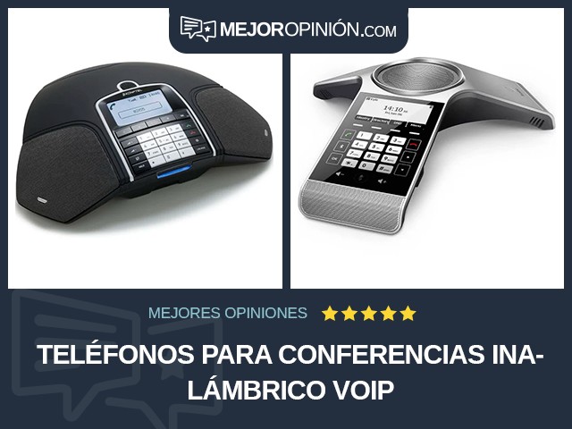 Teléfonos para conferencias Inalámbrico VoIP