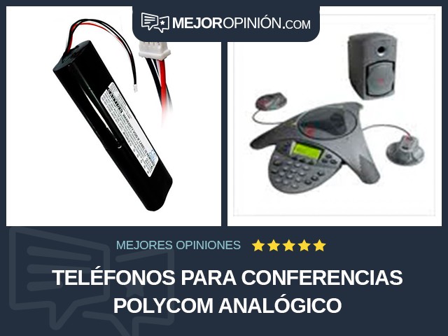 Teléfonos para conferencias Polycom Analógico