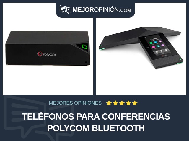 Teléfonos para conferencias Polycom Bluetooth