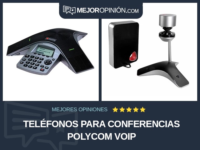 Teléfonos para conferencias Polycom VoIP