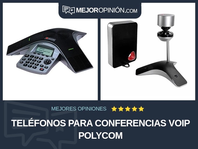 Teléfonos para conferencias VoIP Polycom