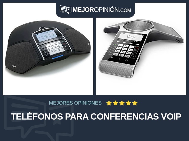 Teléfonos para conferencias VoIP