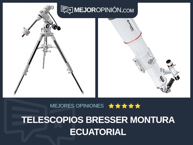 Telescopios BRESSER Montura ecuatorial