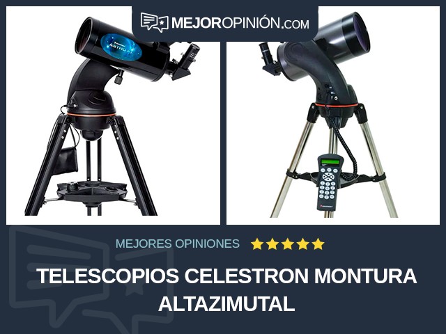Telescopios Celestron Montura altazimutal