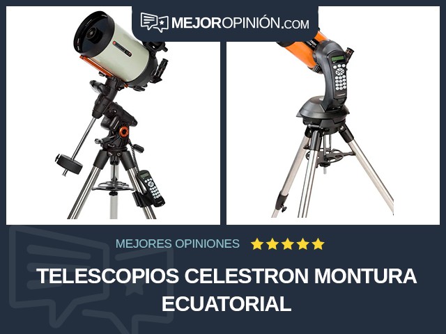 Telescopios Celestron Montura ecuatorial