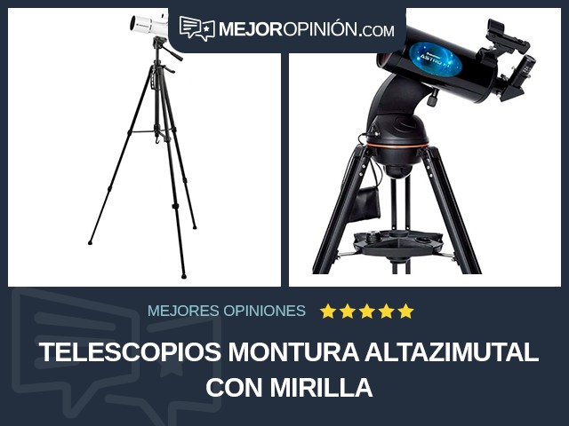 Telescopios Montura altazimutal Con mirilla