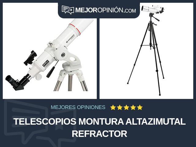 Telescopios Montura altazimutal Refractor