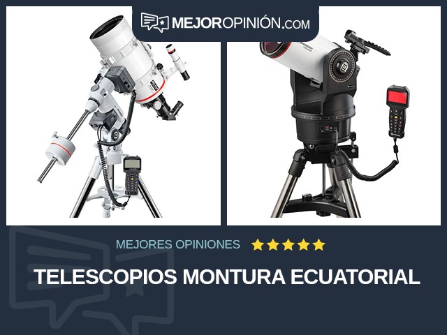 Telescopios Montura ecuatorial