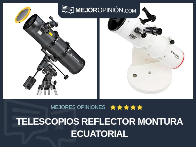 Telescopios Reflector Montura ecuatorial