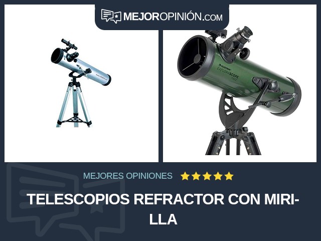 Telescopios Refractor Con mirilla