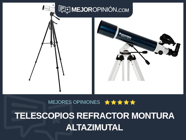 Telescopios Refractor Montura altazimutal