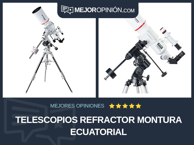 Telescopios Refractor Montura ecuatorial