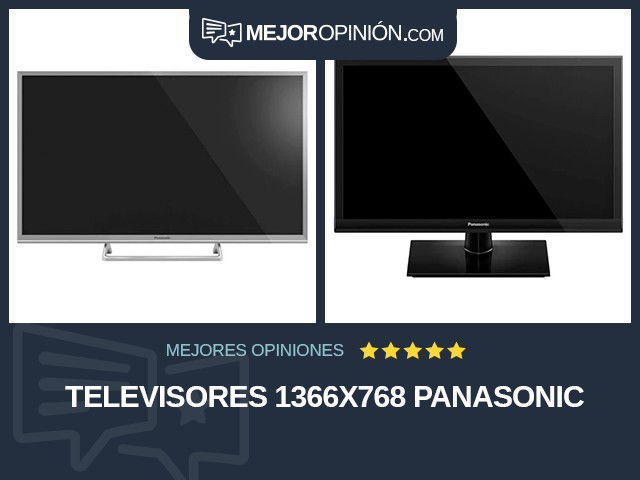 Televisores 1366x768 Panasonic