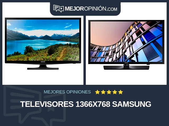 Televisores 1366x768 Samsung