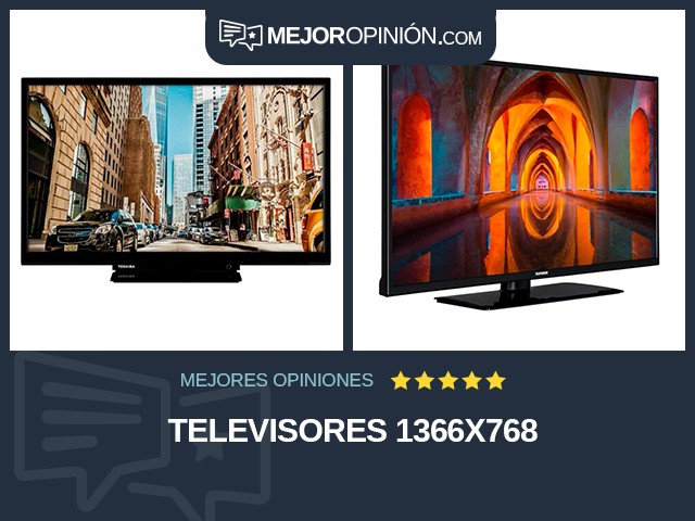 Televisores 1366x768